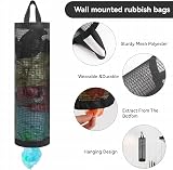 Mozeat Lens 2Pack Grocery Bag Holder - Plastic Bag Storage Organizer view 2