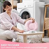 LADIDA Soft Baby Bouncer with Music and Vibration Pink Rabbit Theme view 3