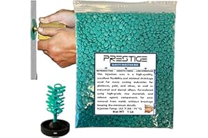 UMBRANDED Aqua Injection Wax for Casting – All-Season, Low-Shrinkage, High-Fluidity Jewelry Injection Wax for Platinum, Gold & Silver – 1 lb