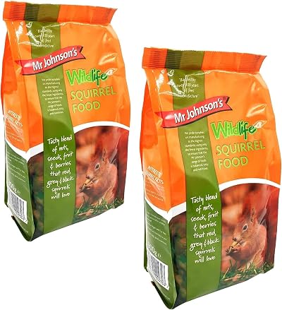 Mr Johnson's Wildlife Squirrel Food 900g 2 Pack