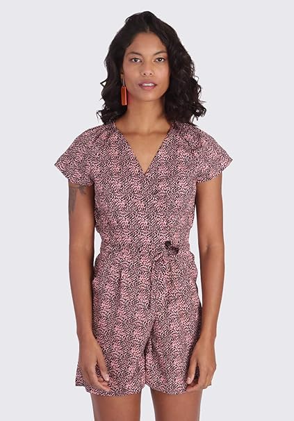 ladies pink dungarees