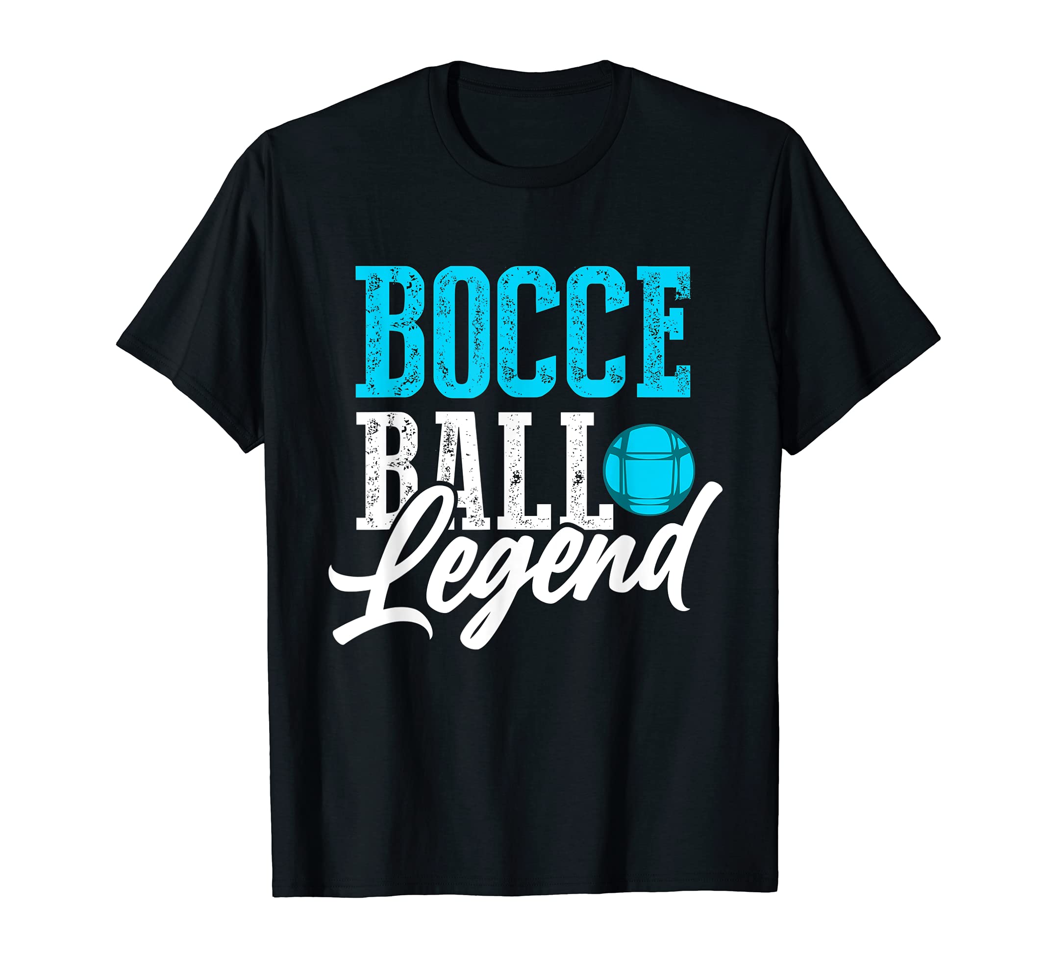 Bocce Ball Legend Hobby Sports Cue Ball Summer Funny King T-Shirt