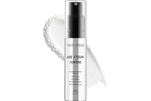 THICK FIBER Hair Styling Powder – Tangle-Free, Non-Sticky, No White Residue – Infused Clay-Based Powder for Volumizing & Text