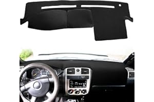 Fcovergurus Dash Cover Mat Custom Fit for Chevy Chevrolet Colorado/GMC Canyon Dashboard Cover Pad Carpet Protector (Black) F189