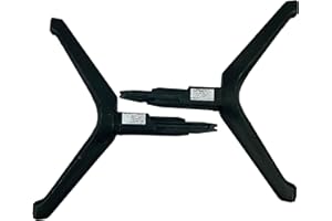CEYBO Original Replacement TV Stands Base Legs for Samsung BN63-18870A BN63-18872A Compatible with models UN43TU7000FXZA, UN43TU700DFXZA, UN43TU7000F, UN43TU700DF Does Not Require Screws