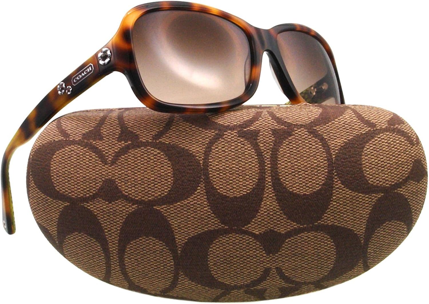 Coach Sunglasses HC 8016 5031/13 GREEN CIARA Coach Clothing