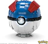 MEGA Brands Mega Pokémon Great Ball Buildable 299 Pieces Light 5 in Tall HMW04 view 5