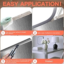 GSCIT Club Grey Silver Edge Banding, 2 Inch x 100ft