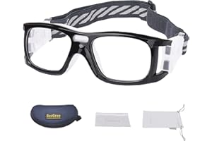SooGree Sports Goggles Glasses Protective Safety Basketball Football Sport Glasses Men Anti Fog Shock Collision Adjustable