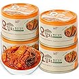 YOPOKKI Korean Stir-fried Kimchi Canned Napa Cabbage - Non-GMO, Gluten-Free, No Artificial Colors, 4 EA