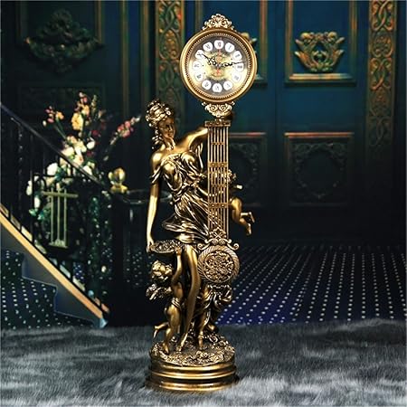 Seso Uk Vintage Luxury Mantel Mantle Floor Clock Rhythm Quartz