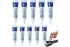 Plumbers Grease, Waterproof Silicone Grease, Multipurpose Silicone Grease for Use Most Surfaces, No Drip, No Freeze Lubricati