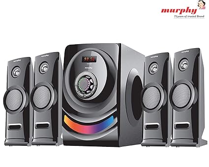 murphy 4600 4.1 Channel Digital Bluetooth Home Theater & Home Cinema Multimedia Speaker System (Bluetooth,FM,MP3 AUX)