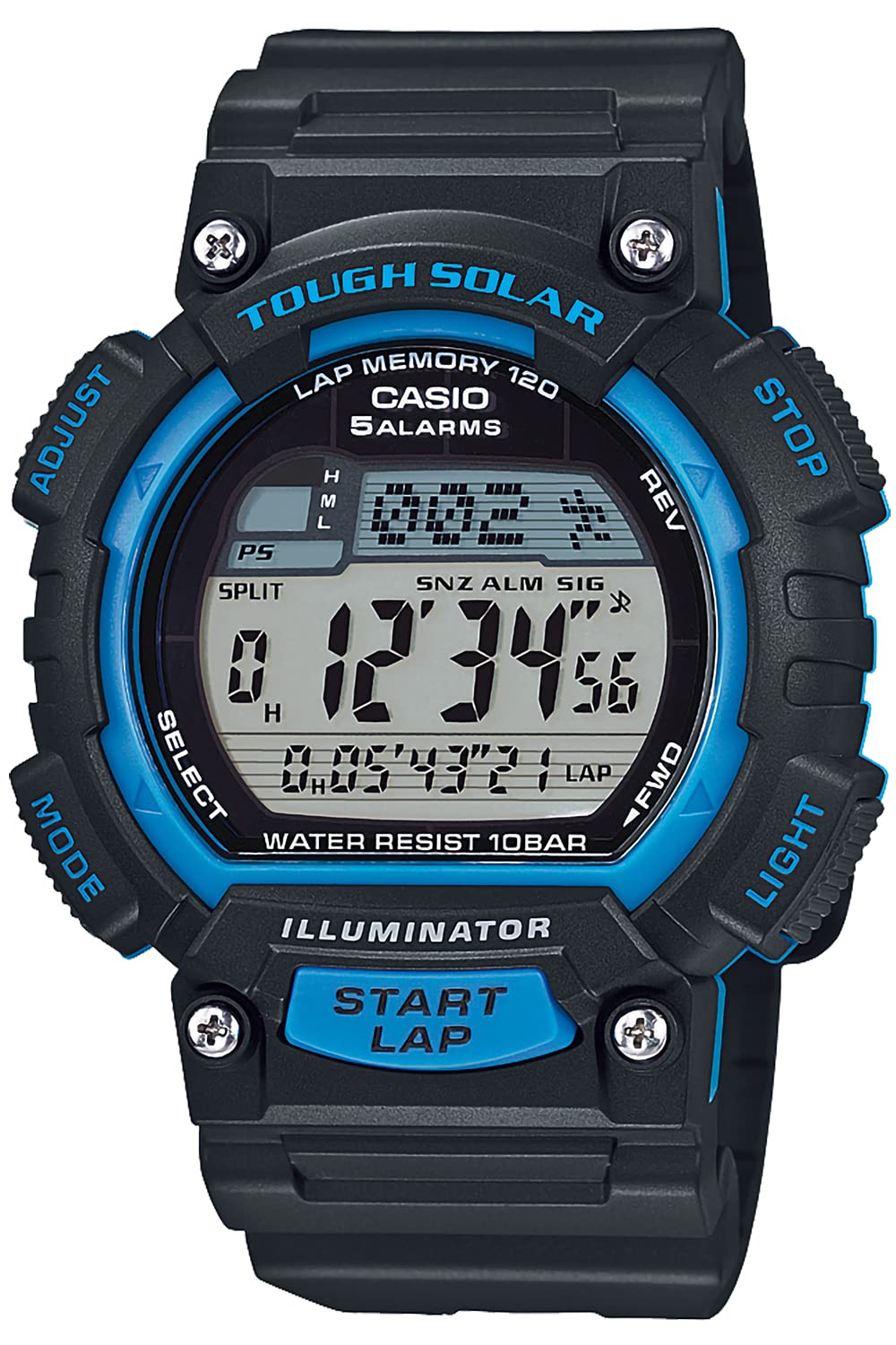 Casio STL-S100 Watch, Casio Collection, blue, 1 piece, Newest model