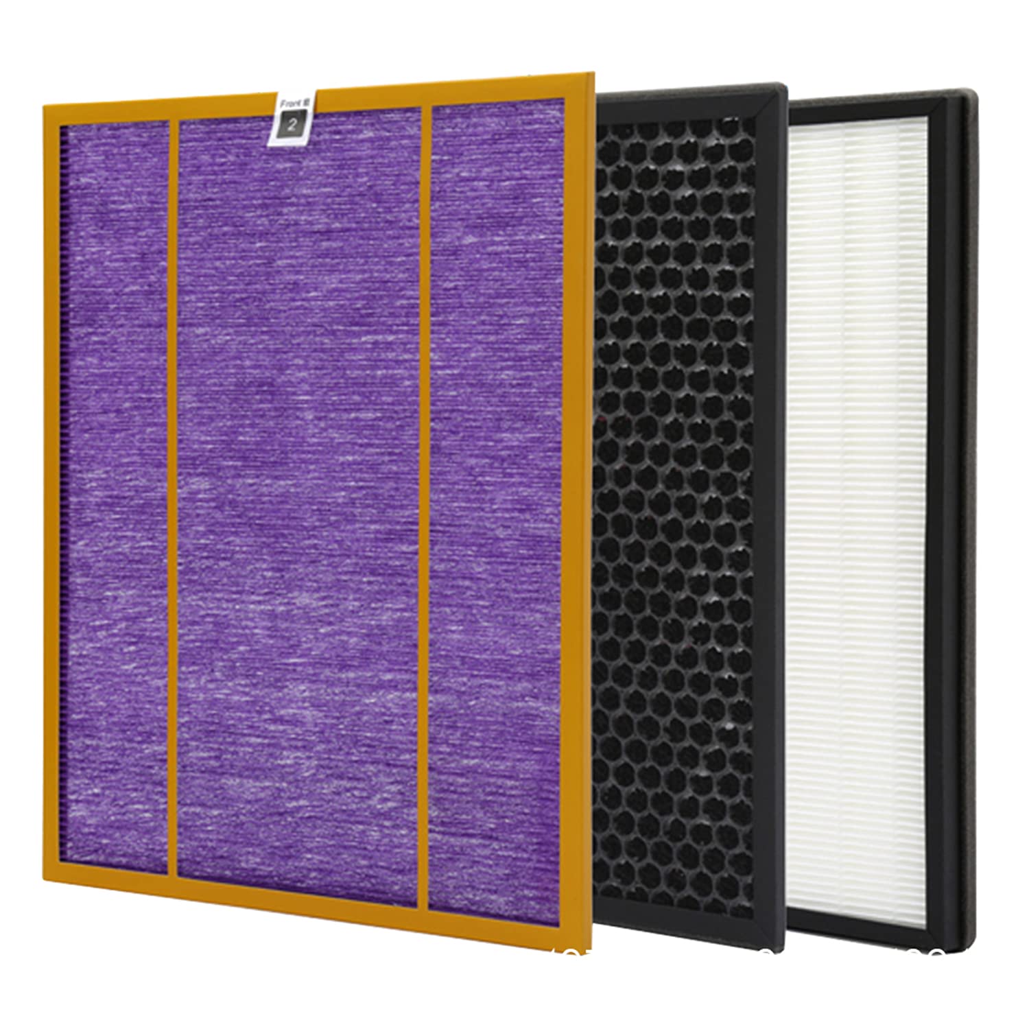 WuYan 3pcs ac4141 ac4143 ac4144 Filter kit for Philips AC4072 AC4074 AC4083 AC4084 AC4085 AC4086 AC4014 ACP073 air Purifier Parts