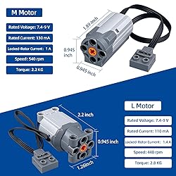9-in-1 Compatible with Lego Technic Motor