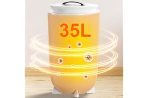 AKIRES Large Towel Warmer for Bathroom,450w Blanket Warmers for Home,Luxury Towel Warmer Bucket,Auto Shut Off,Multiple Protection, Adjustable Timer 60mins,Fits for Large Towel,Bathrobes,Ideal Gifts