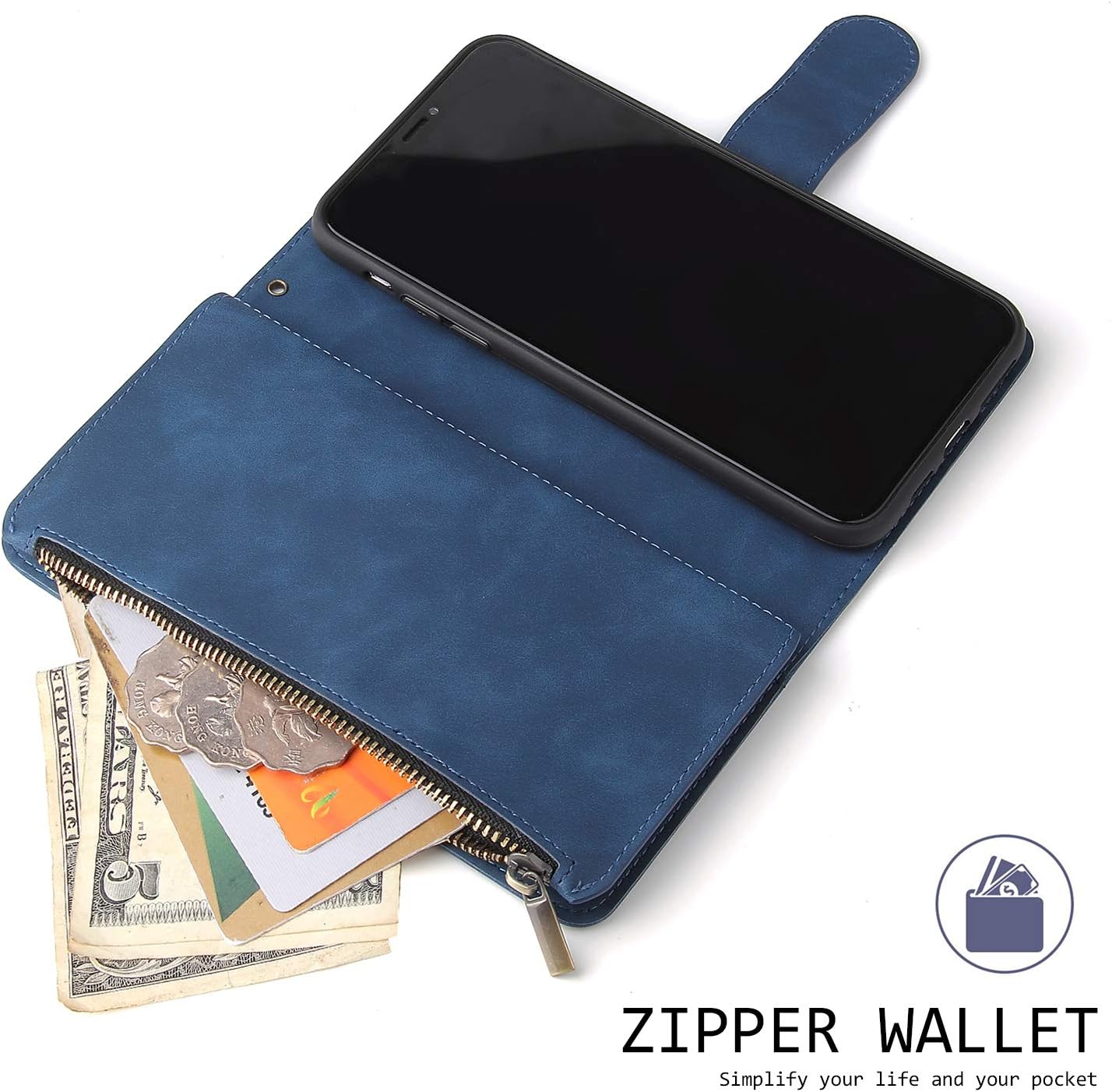 UEEBAI Wallet Case for iPhone 7 Plus iPhone 8 Plus - Image 5