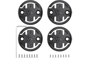 VOIEOV Bike Mount for Wahoo - [4-Pack] Mount Adapter Insert Compatible with Wahoo Out Front Cycling Computer Mounts, Bicycle GPS Computer Mounts Replacement Base,Cycling Combo Mount Road MTB Accessories