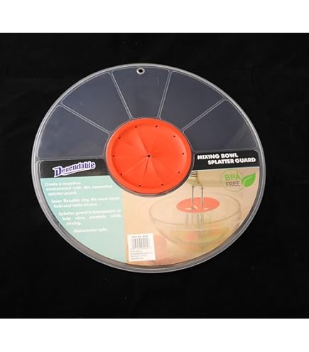 Couvercle Silicone Mélangeur Anti-Éclaboussures, 12 pouces mélangeur garde éclaboussures bol à oeufs couvercle fouet mélanger cuisine outil de anti couverture Couvercle Écran pour cuisine Couvercle Silicone Mélangeur Anti-Éclaboussures, 12 pouces mélangeur garde éclaboussures bol à oeufs couvercle fouet mélanger cuisine outil de anti couverture Couvercle Écran pour cuisine