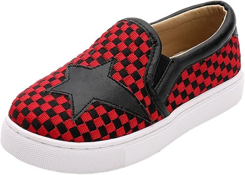 girls checkered shoes
