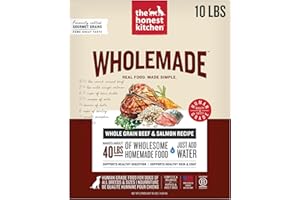 The Honest Kitchen Wholemade™ Dehydrated Whole Grain Beef & Salmon Dog Food, 10 lb Box
