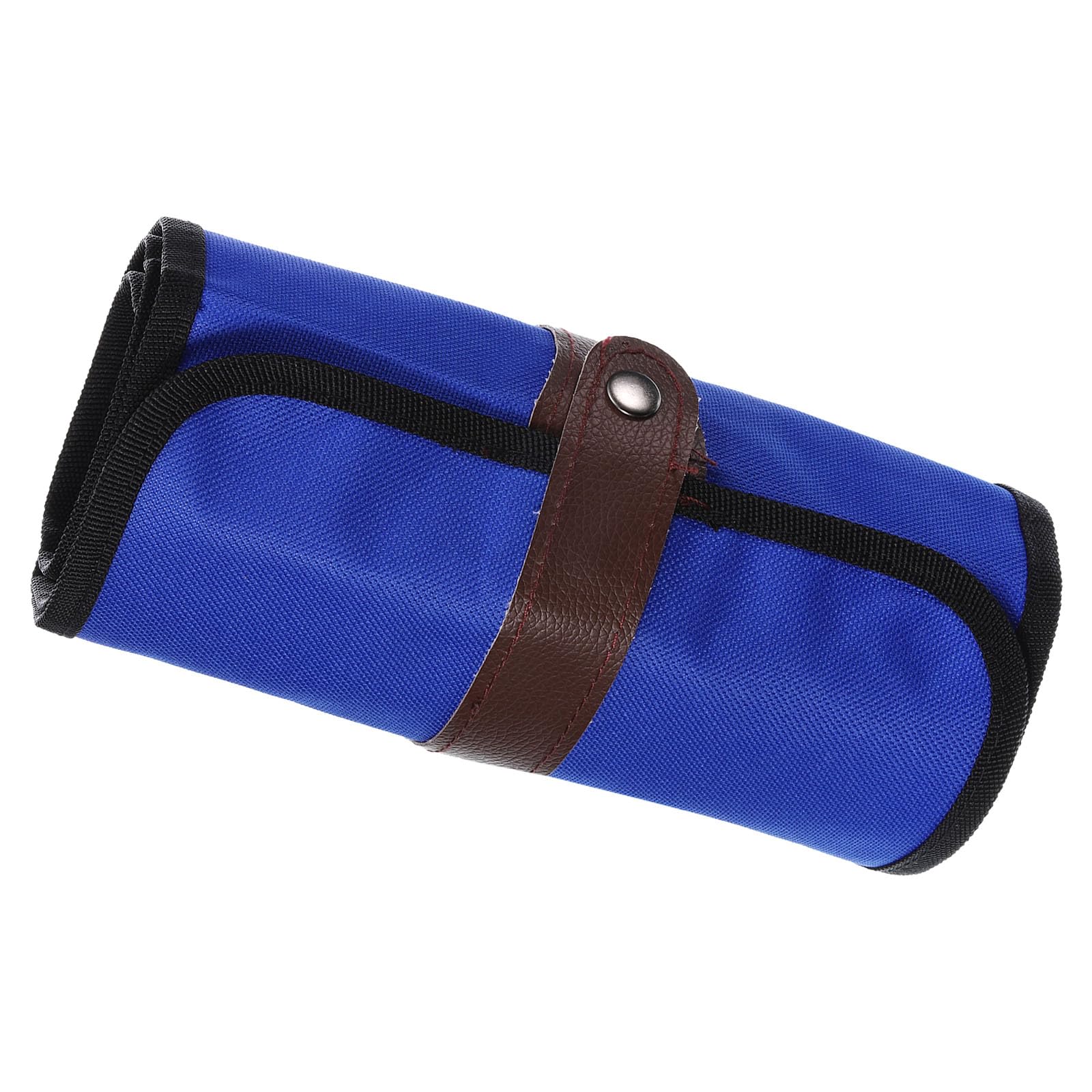 PATIKIL Handmade 72 Slots Roll Up Pencil Case, Oxford Cloth Pencil Wrap Pouch Pen Holder Organizer for Artist Drawing Coloring Sketching, Blue