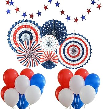 Juego De Decoracion Patriotica Dia De La Independencia De Los