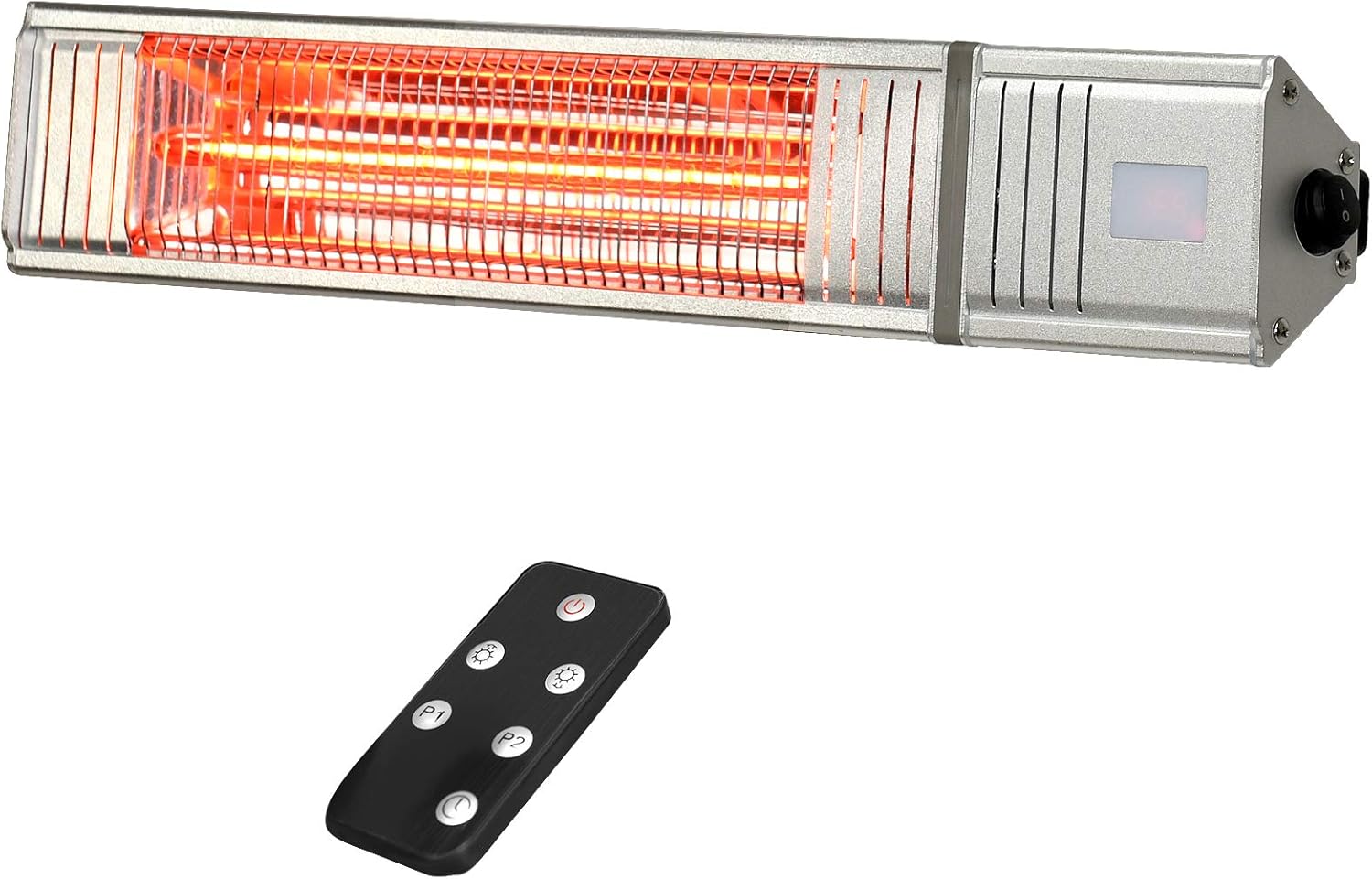 Tangkula 1500W Wall Mount Patio Heater, Indoor/Outdoor