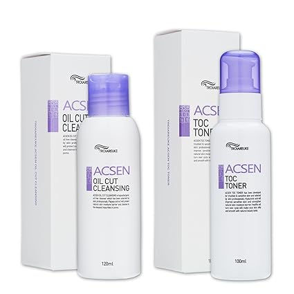 Troiareuke Oil Cut Cleansing 120ml Acsen Toc Toner 100ml Set