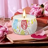 Yinuo Mirror Scented Candles Gift Set 4 x 5.6 oz Soy Wax Tin Candles view 3