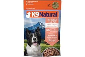 K9 Natural - Grain Free Freeze Dried Dog Food - Lamb & Salmon, 17.6oz