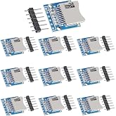 DKARDU 11 pcs SD Card Module Micro SD SDHC TF Card Adapter Reader Module with SPI Interface Level Conversion Chip with pinheader for Arduino
