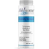Ahh!Some Water Care Alkalinity Increaser, 1 lb Total Alkalinity Booster Chemical for Hot Tubs, Spa & Pools, Prevents pH Bounce, Protects Equipment & Enhances Water Balance