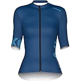 INBIKE Cycling Jersey Women Quick Dry, Breathable Bike Shirts with Pockets, Bicycle Clothing for Road Biking Riding