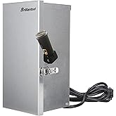 Brilliantool 300W Low Voltage Transformer Kit, Outdoor Transformer with photocell Sensor, Multiple Taps AC Output 120V to 12V