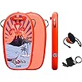 Tuxedo Sailor Body Board - Beach Kids Surf Board - Ultra Lightweight PVC Core Body Board for Beach and Pool ,with Wrap Wrist Straps, Foldable, Perfect Surf for Teens and Adults