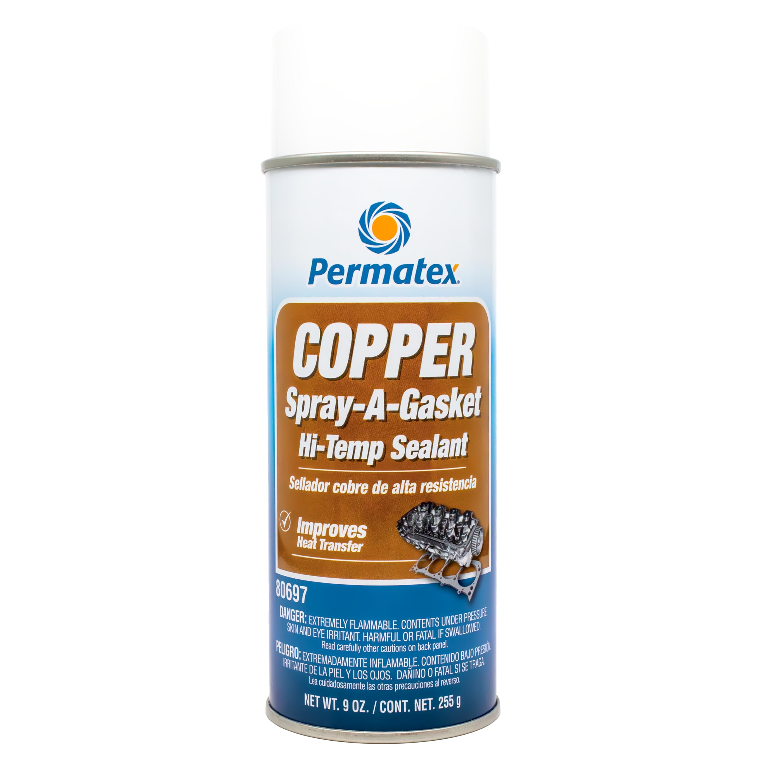 S/S Permatex® - Copper Spray-A-Gasket - High-Temperatrue Sealant - 255g #80697