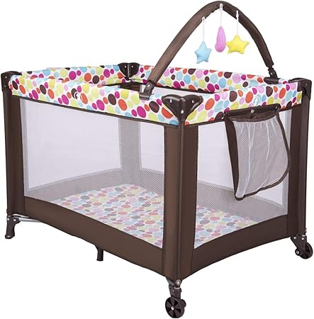 gymax 5 in 1 portable bassinet