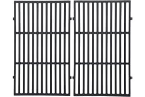 Leship 17.5 inch Grill Grates Replace for Weber 7638 7639, Weber Spirit 300 Series Spirit E/S 310, E/S 320, E/S 330, SP-320, Spirit 700, Genesis 1000-3500, Genesis Gold Silver Platinum B/C, Weber 900