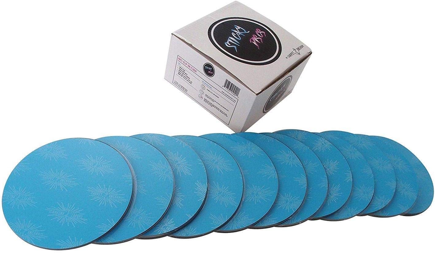 Sticky Discs NonSlip Rug Pads For RUGONFLOOR AntiSlip. Reusable Rug