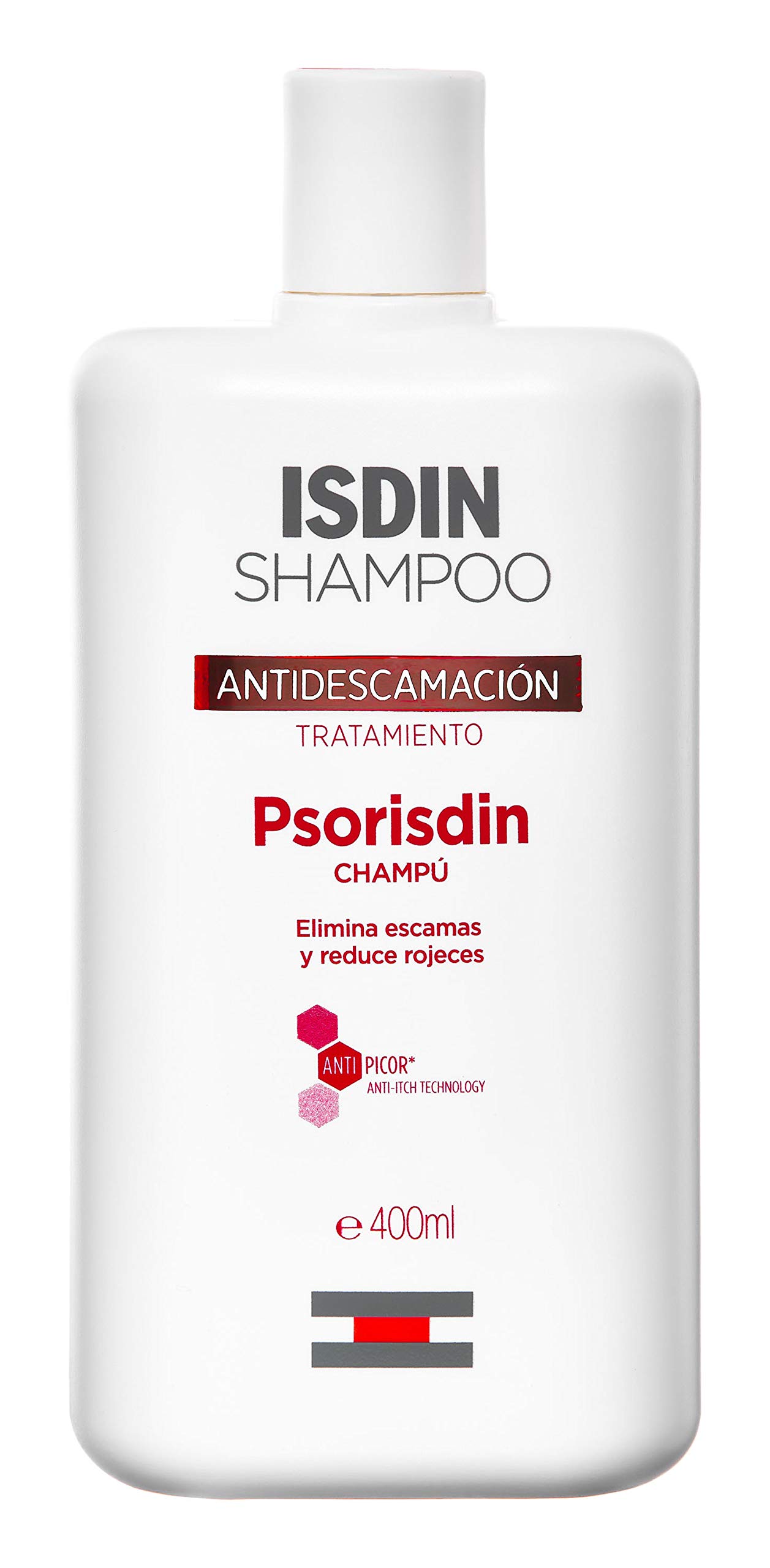 ISDIN Psorisdin Psoriasis Control Shampoo (400ml) | Eliminates flaking and reduces redness | Relieves the itching that comes with flaking