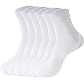 Arukora Ankle Socks for Men Crew Mesh Breathable Cotton Athletic Soft Running Sport Calf Man Sock