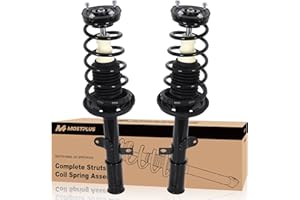 MOSTPLUS Complete Rear Strut Spring Assembly Compatible for 1998-2002 Chevrolet Prizm,1993-2002 Toyota Corolla 171953 171954(Set of 2)
