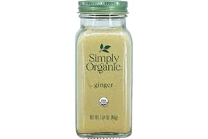 Simply Organic, Ground Ginger, Organic, 1.64 Oz