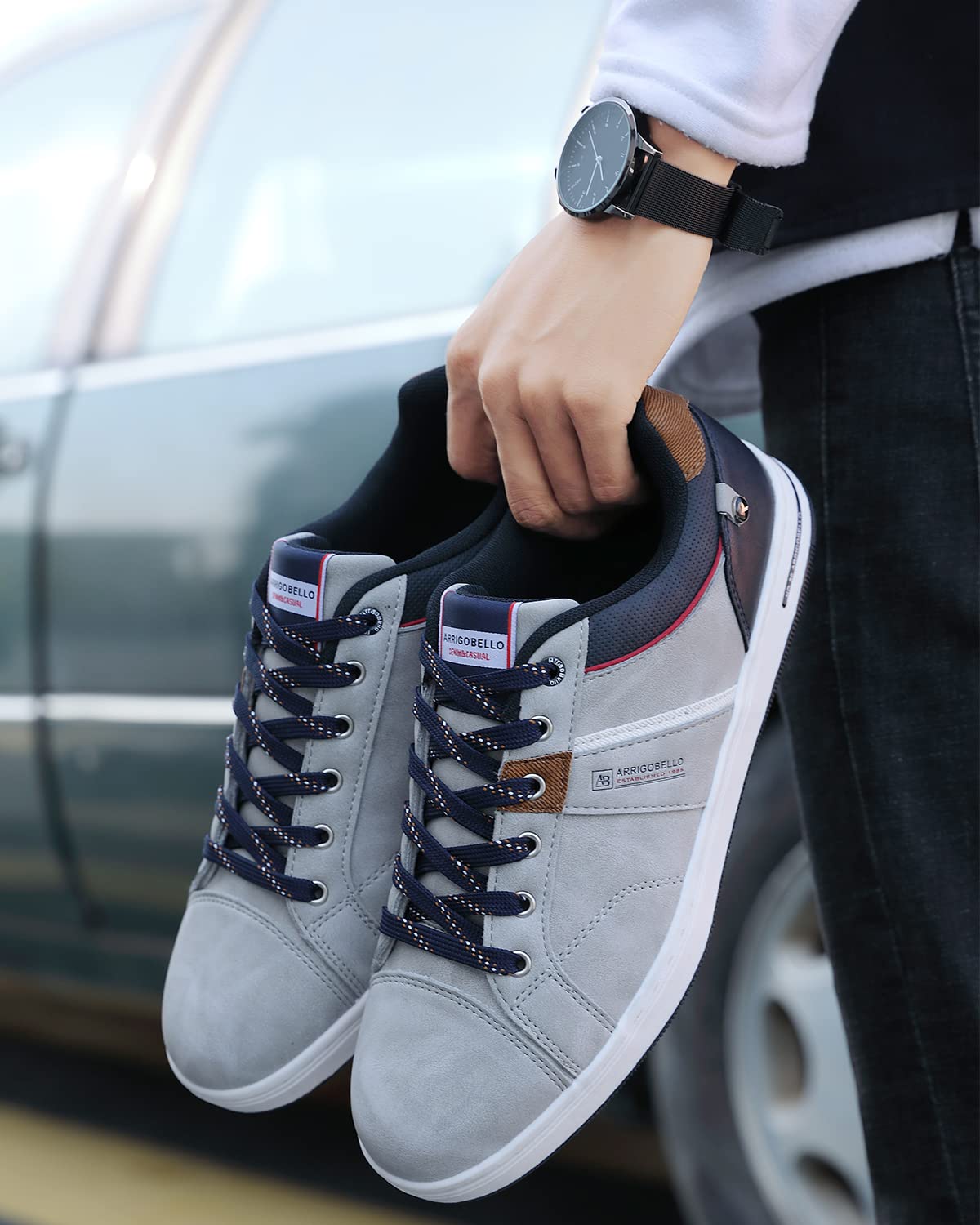 ARRIGO BELLO Sneakers Uomo Scarpe Casual da