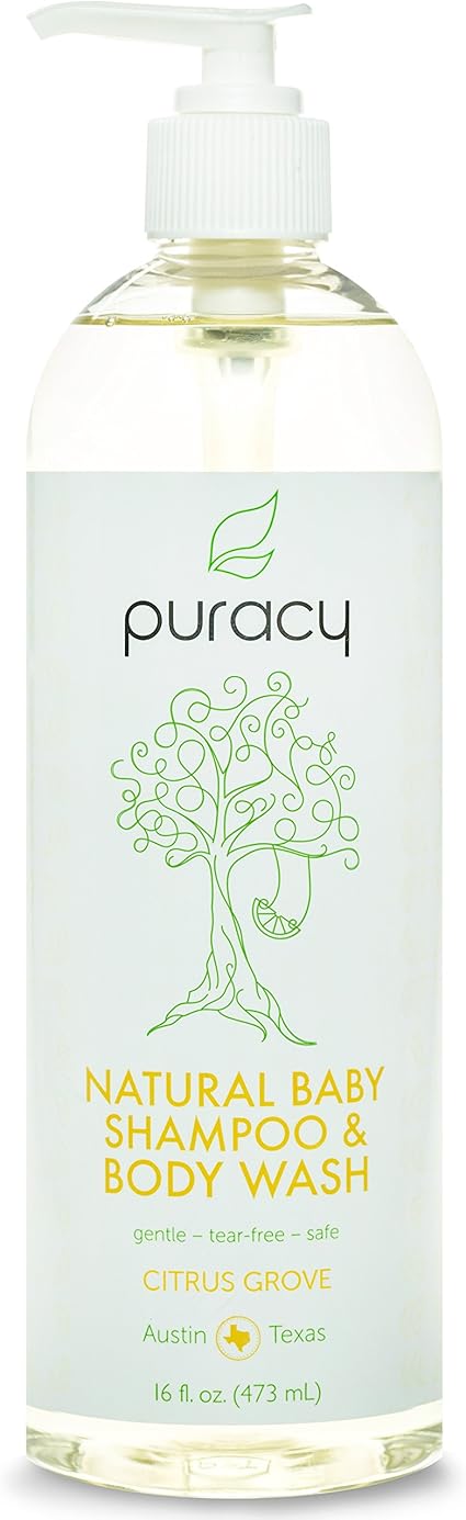 puracy natural baby shampoo and body wash
