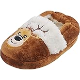Annnowl Toddler Boy Girl Shoes Cartoon Animal Slippers