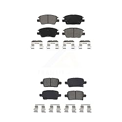 SIM Front Rear Semi-Metallic Brake Pads Kit