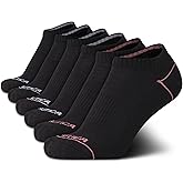 Nautica Womens No Show Socks - 6 Pack Breathable Cushioned Athletic Performance Low Cut Socks for Women (Sizes: 4-10)